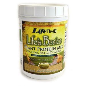 Sporty - Just fitness אבקות חלבון לטבעונים שבנינו - Lifetime Vitamins Life's Basics Plant Protein Mix Powder
