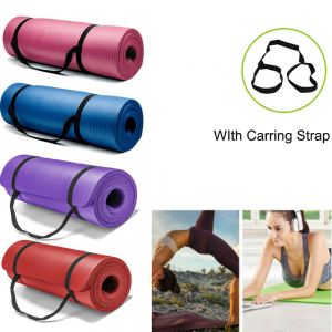 Sporty - Just fitness מזרונים אימון נוח וביתי - 15mm Thick Yoga Mat Exercise