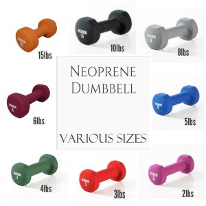Sporty - Just fitness משקולות Weider Neoprene Dumbbell Weights Tone Exercise - משקולות לאימונים