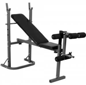 Sporty - Just fitness ספסלים ספסל מתכונן עם מתקן ללחיצת חזה