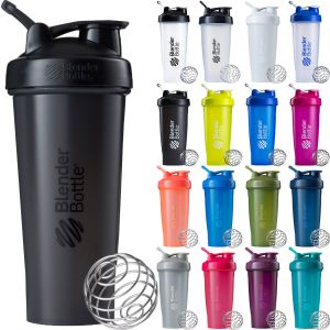 Sporty - Just fitness בקבוקי מים שייקרים מעוצבים - Blender Bottle Classic 32 oz. Shaker Mixer Cup with Loop Top