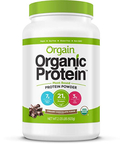 Sporty - Just fitness אבקות חלבון טבעונית - Orgain Organic Plant Based Protein Powder