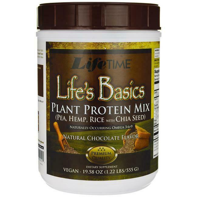 Sporty - Just fitness אבקות חלבון Lifetime Vitamins Life's Basics Plant Protein Powder  - טבעוני