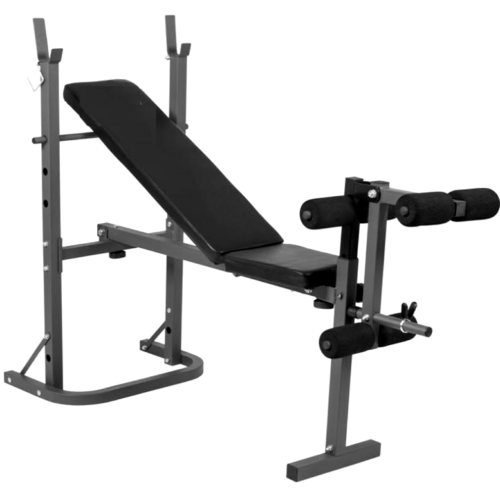 Sporty - Just fitness ספסלים ספסל מתכונן עם מתקן ללחיצת חזה